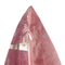 Beliani CARANDAY - Decorative cushion set of 2 - Pink - 45 x 45 cm - Velvet