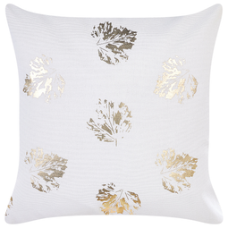 Beliani GOLDENROD - Decorative cushion set of 2 - White - 45 x 45 cm - Velvet