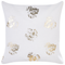 Beliani GOLDENROD - Decorative cushion set of 2 - White - 45 x 45 cm - Velvet