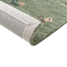 Beliani KIZARLI - Modern rug - Green - 80 x 150 cm - Wool