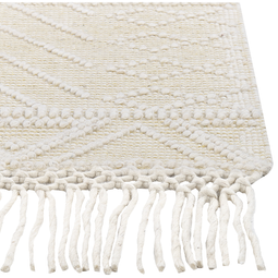 Beliani MAVIKENT - Modern rug - Beige - 160 x 230 cm - Wool