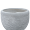 Beliani ZAKROS - Flowerpot - White - 50 cm - Clay-fiber mixture