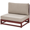 Beliani TIMOR II - Lounge set - Dark wood color - Acacia wood