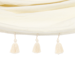 Beliani VERCELLI - Hammock - White - Cotton