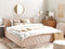 Beliani ROCHEFORT - Double bed - Beige - 180 x 200 cm - Velvet