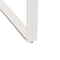 Beliani TILON - Side table - Silver - Safety glass