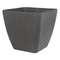 Beliani ZELI - Flowerpot set of 2 - Gray - 34 cm - Stone mix