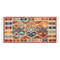 Beliani VANASHEN - Kilim rug - Multicolor - 80 x 150 cm - Wool