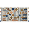 Beliani KASAKH - Kilim rug - Multicolor/Green - 80 x 150 cm - Wool