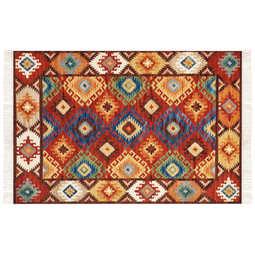 Beliani ZOVUNI - Kilim rug - Multicolor - 200 x 300 cm - Wool