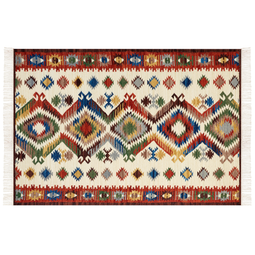 Beliani AREVIK - Kilim rug - Multicolor - 160 x 230 cm - Wool