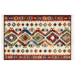 Beliani AREVIK - Kilim rug - Multicolor - 200 x 300 cm - Wool