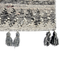 Beliani ARATASHEN - Kilim rug - Gray - 80 x 150 cm - Wool
