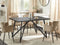 Beliani ANNIKA - Dining table - Black - MDF