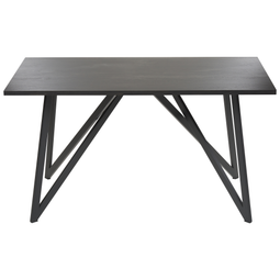 Beliani ANNIKA - Dining table - Black - MDF