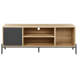 Beliani MOINES - TV cabinet - Light wood color - MDF