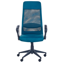 Beliani PIONEER - Office chair - Blue - Polyester