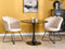 Beliani LOVELOCK - Armchair - Beige - Velvet