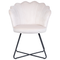 Beliani LOVELOCK - Armchair - Beige - Velvet