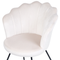 Beliani LOVELOCK - Armchair - Beige - Velvet