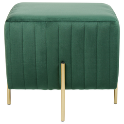 Beliani DAYTON - Pouf - Green - Velvet