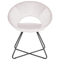 Beliani RACHEL - Armchair - Beige - Velvet