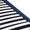 Beliani VERNOYES - Double bed - Blue - 180 x 200 cm - Velvet