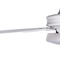 Beliani LOGAN - Ceiling fan - White - Iron
