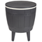 Beliani SILG - Cool box - Black - Polypropylene