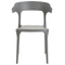 Beliani GUBBIO - Dining room chair set of 4 - Light gray - Polypropylene