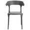 Beliani GUBBIO - Dining room chair set of 4 - Gray - Polypropylene