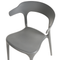 Beliani GUBBIO - Dining room chair set of 8 - Light gray - Polypropylene
