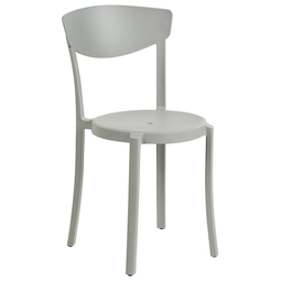 Beliani VIESTE - Garden chair set of 4 - Light gray - Synthetic material