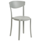 Beliani VIESTE - Garden chair set of 4 - Light gray - Synthetic material