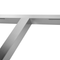Beliani URZULAI - Outdoor shower - Silver - Stainless steel