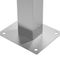 Beliani URZULAI - Outdoor shower - Silver - Stainless steel