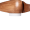 Beliani PARIA - Fan - Brown - Iron
