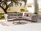 Beliani LORETELLO - Garden bench - Beige - Polyester