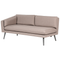 Beliani LORETELLO - Garden bench - Beige - Polyester