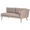Beliani LORETELLO - Garden bench - Beige - Polyester