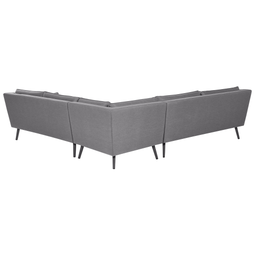 Beliani LORETELLO - Garden bench - Gray - Polyester