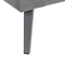 Beliani LORETELLO - Garden bench - Gray - Polyester