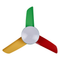 Beliani STRAWBERRY - Fan - Multicolor - Iron