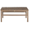 Beliani MANILA - Lounge set for 4 - Dark wood color - Acacia wood