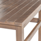 Beliani MANILA - Lounge set for 4 - Dark wood color - Acacia wood