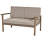 Beliani MANILA - Lounge set for 4 - Dark wood color - Acacia wood