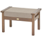 Beliani MANILA - Lounge set for 4 - Dark wood color - Acacia wood