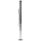 Beliani LOTZORAI - Outdoor shower - Silver - Stainless steel
