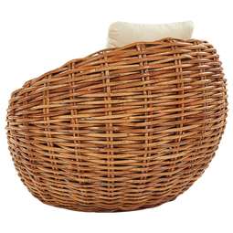 Beliani LERICI - Garden chair - Natural - Rattan