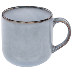 Beliani JUNIPER - Crockery set 16 pieces - Light blue - Stoneware